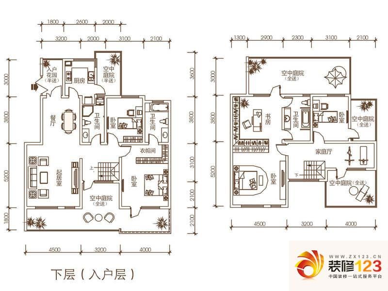 园上园X2户型图