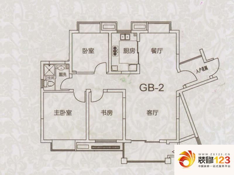 城建琥珀名城GB-2户型图