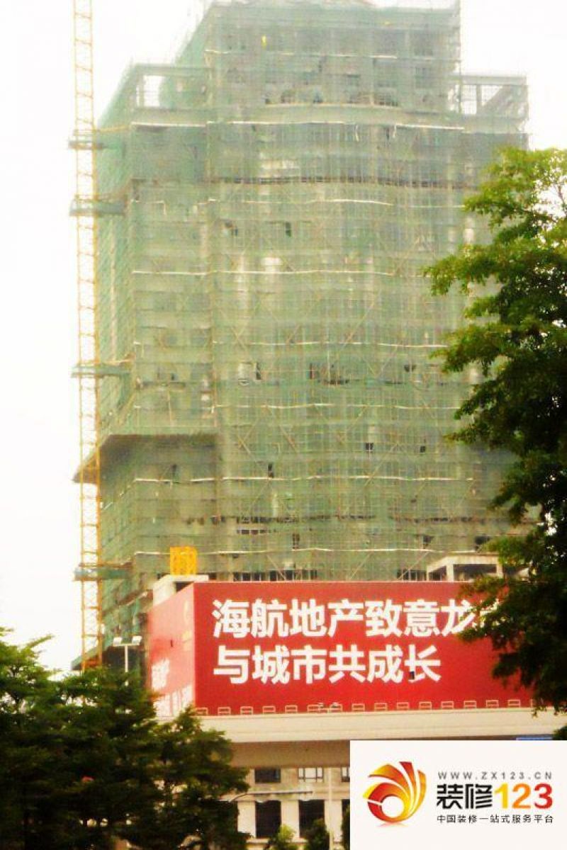 深圳海航城项目外景图海航最新进展实景图（2012.06.12）