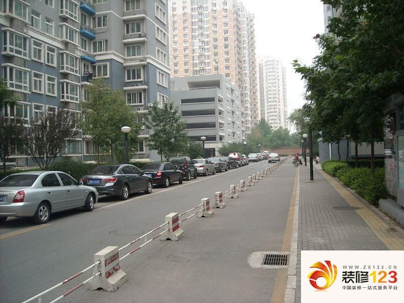 北京南湖西园南湖西园外景图绿化图片大全-我的小区-北京装信通网
