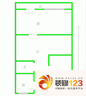 江南书苑 5室 户型图