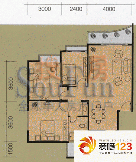 锦绣家园户型图