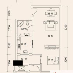 smart公寓户型图