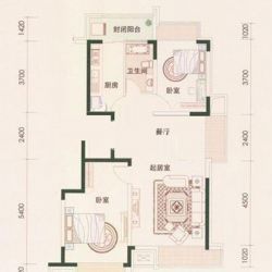 保利百合香湾户型图一期G户型图  ...