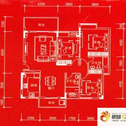 万科城市风景户型图112O户型图 3 ...