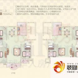 黄山花园户型图3栋12栋 3室2厅2 ...