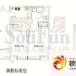 香树湾花园别墅户型图