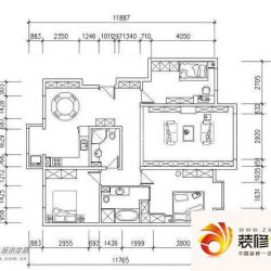 百盛苑 4室 户型图