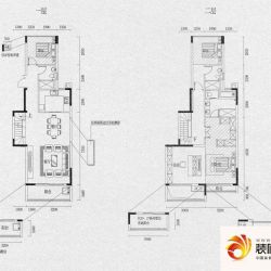 中惠卡丽兰户型图C2紫钻户型 3室 ...