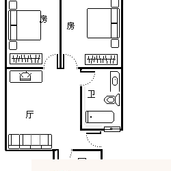 古城小区户型图