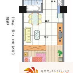 大唐国际商务公寓户型图