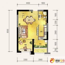 华润置地橡树湾户型图