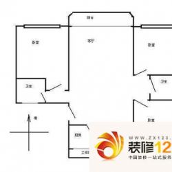 上海 华祺苑 户型图