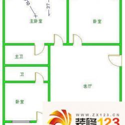 铁路西站户型图