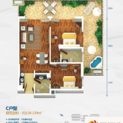 金融街巽寮湾别墅户型图