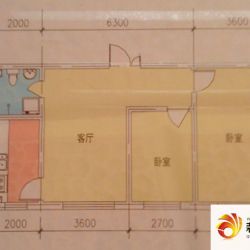 世纪馨园户型图b户型图 2室1厅1 ...