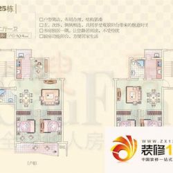 黄山花园户型图