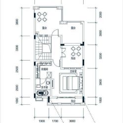 心境山水郡户型图B2户型3F 3室2 ...