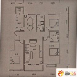 迁安晨曦家园晨曦家园户型图d-3a户型 3室2厅1.