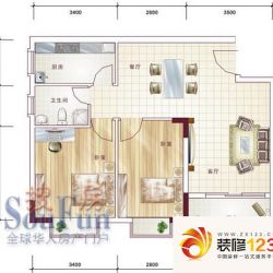 锦绣豪苑户型图锦绣前城户型A1 2 ...