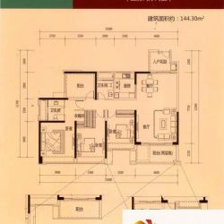 合正荣悦3栋02户型户型图 ...