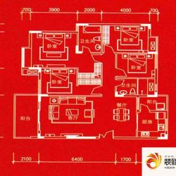 万科城市风景户型图136O户型图 4 ...