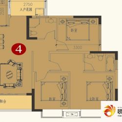 中铁逸都国际户型图45/46栋4号 ...