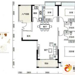 景跃御珑名苑户型图