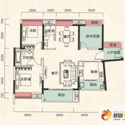 锦地繁花户型图