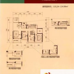 合正荣悦3/4栋03户型户型图 ...