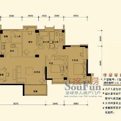 元一滨水城户型图