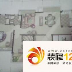 元一名城 3室 户型图