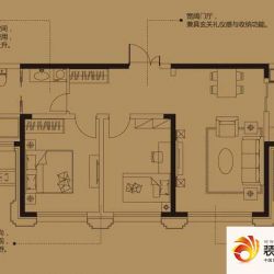 东港第G1标准层户型图