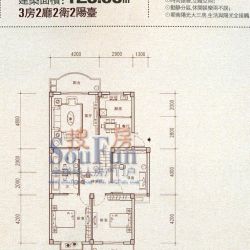 日出印象户型图