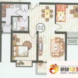 圣和圣广场户型图02户型图 2室2.