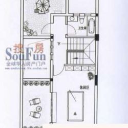 美林湾户型图四层平面图 2室1厅1 ...