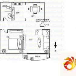 琥珀中村 3室 户型图