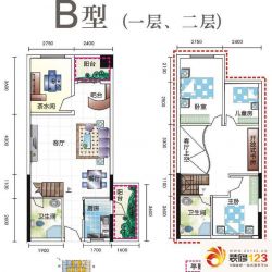 盛世翡翠户型图