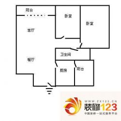 新世界花园帝景台户型图