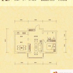 隆达丽景世纪城户型图A3户型图 2 ...