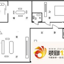 恒达清水园户型图户型图 2室2厅1 ...