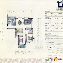 中庚国际华府户型图