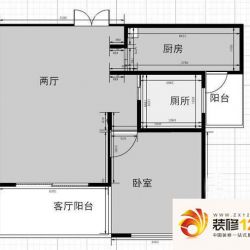 汉中小区1室1厅1卫1厨