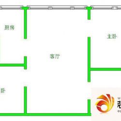 观水路社区 4室 户型图