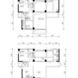 阳光清境户型图B栋1-5#楼1801、1 ...