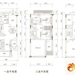 惠州富力湾户型图La2户型 3室2厅 ...