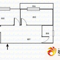 上洋小区 3室 户型图