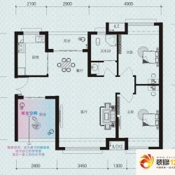 保利温泉新城户型图大城小户D1户 ...