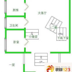 兰苑别墅户型图