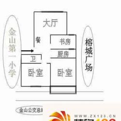 金山碧水一期采菊苑户型图